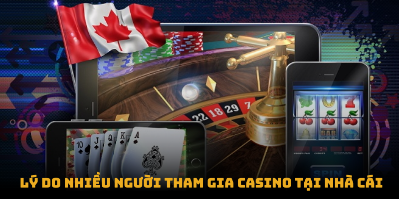 Lý do nhiều người tham gia casino tại Hi88