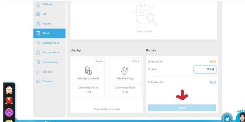 Rút tiền Hi88 nhanh chóng, tiện lợi